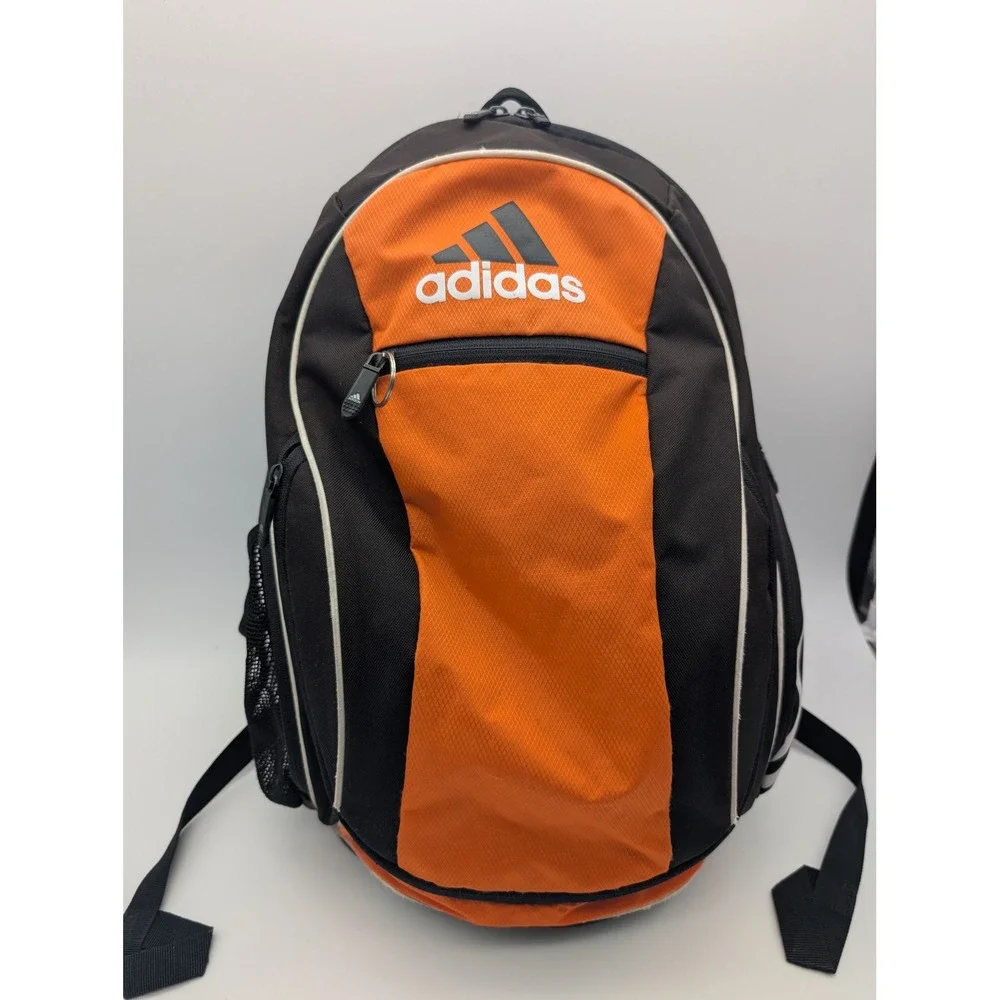 Adidas LoadSpring Fresh Pak Backpack Black Orange Climacool Mesh Straps